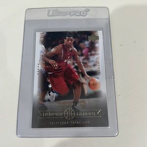 Lebron James - 2003 Upper Deck Preps To the Pros